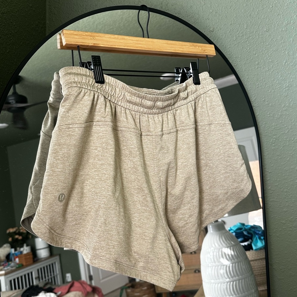 lululemon athletica Tan Athletic Shorts - Picture 2 of 4